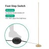 Gold Modern 57-inch Slim Bar-Shaped Dimmable LED Corner Floor Lamp