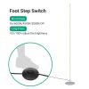 Silver Minimalist 57-inch Slim Bar-Shaped Dimmable LED Corner Floor Lamp